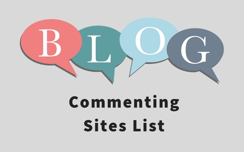 Blog Comment Sites List